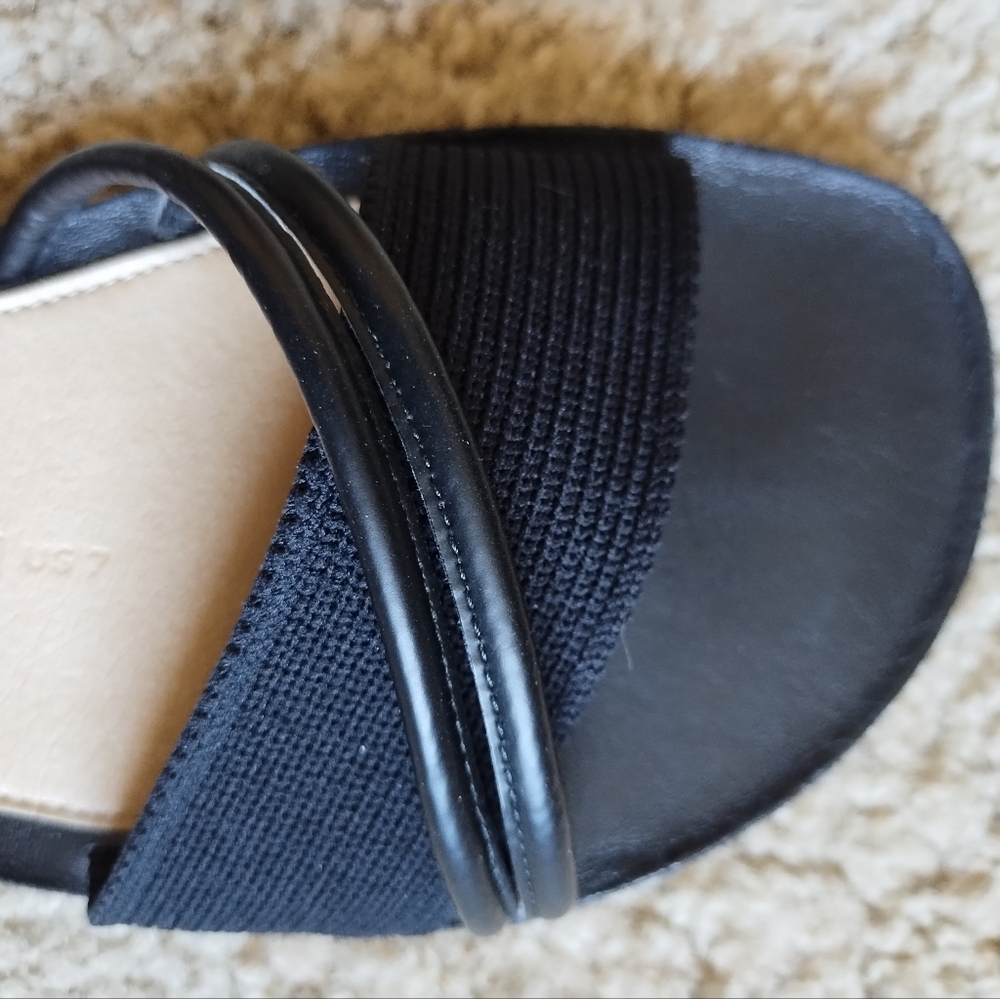 GROUNDIES Corfu Black Sandals - Picture 4 of 12
